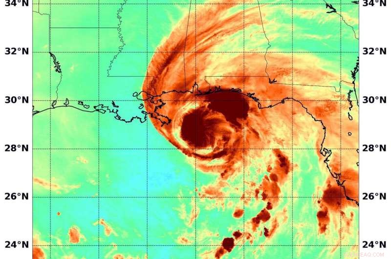 NASA s Aqua Satellite Detects Heavy Rain Potential Near Hurricane Sally