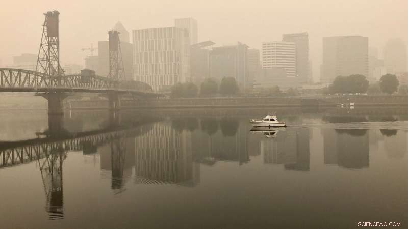 West Coast Wildfire Smoke Continues to Penetrate Homes, Air Quality Remains Hazardous