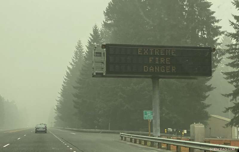 West Coast Wildfire Smoke Continues to Penetrate Homes, Air Quality Remains Hazardous