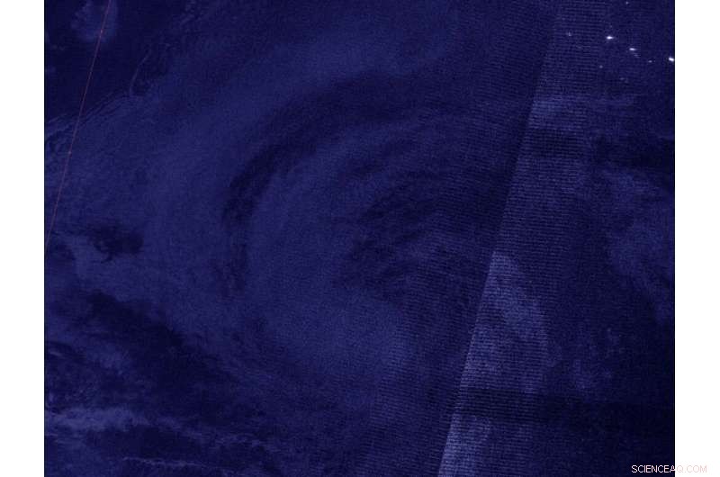 NASA-NOAA Satellite Image Reveals Improved Organization of Tropical Storm Karina