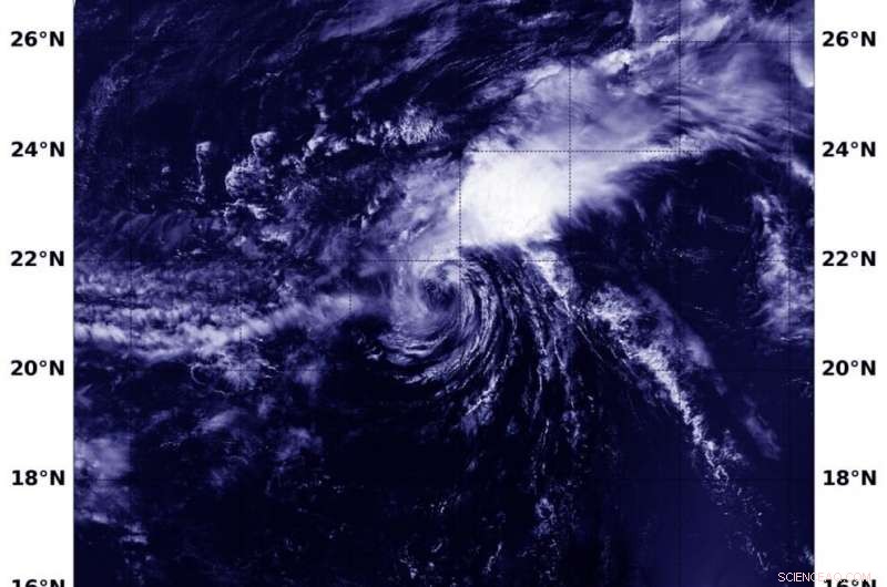 NASA Detects Persistent Wind Shear Threatening Tropical Storm Vicky