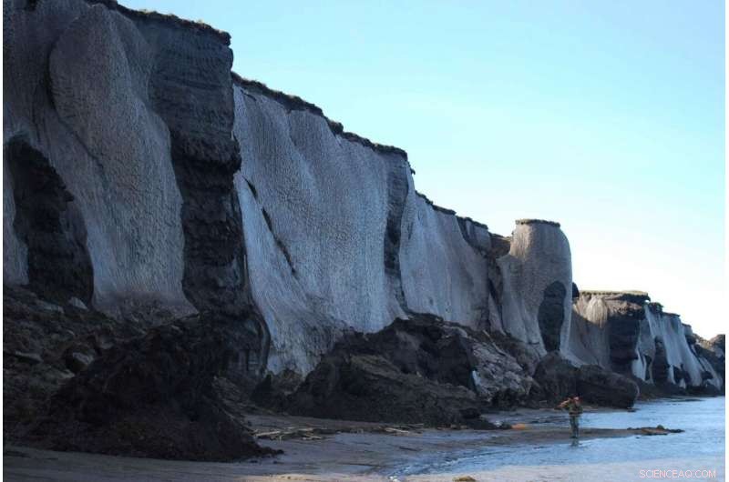 Siberian Permafrost Erosion Intensifies, Threatening the Arctic Landscape