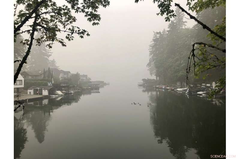 Western Wildfire Smoke Blurs East Coast Skies, Creates Vivid Sunsets