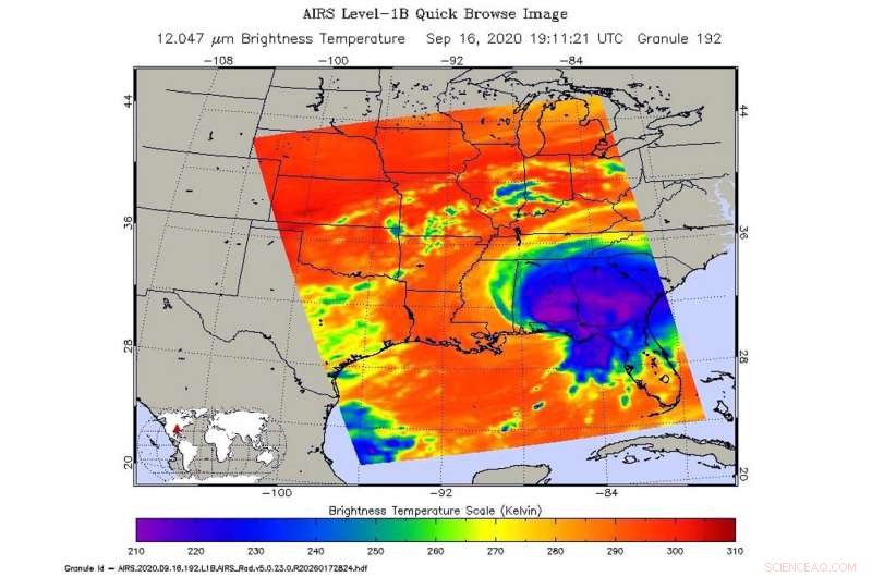 NASA Studies Rainfall and Rainmaking Potential During Hurricane Sally