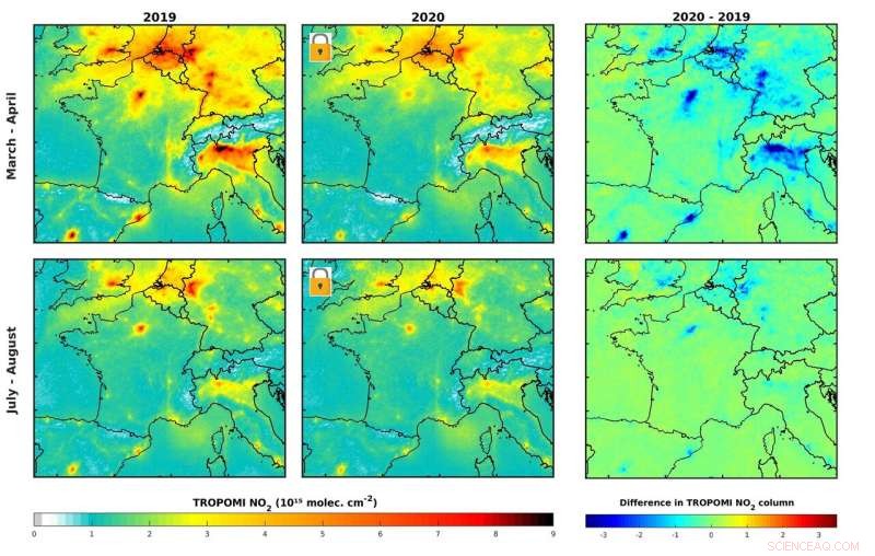 Assessing Post‑COVID‑19 Air Quality: New Satellite Insights