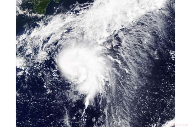 NASA Detects Rapid Development of Tropical Storm Dolphin