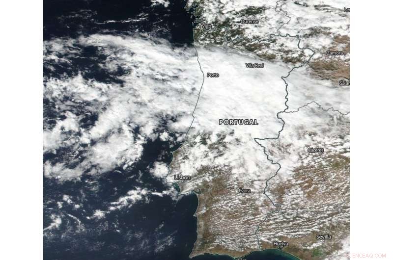 NASA Satellite Detects Post‑Tropical Storm Alpha Dissipation Over Portugal and Spain