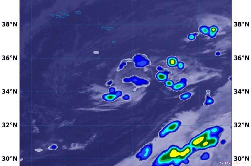 NASA Detects Reawakening of Tropical Storm Paulette