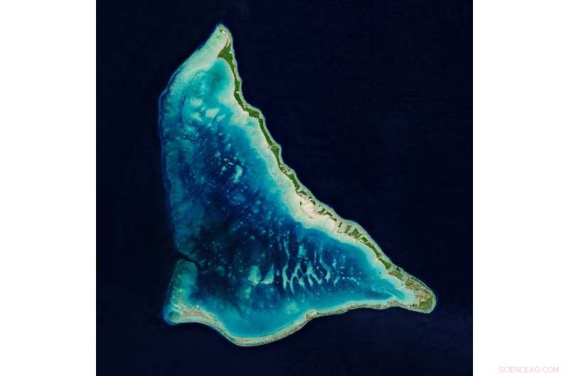 Tarawa Atoll, Kiribati – Sentinel-2 Satellite View