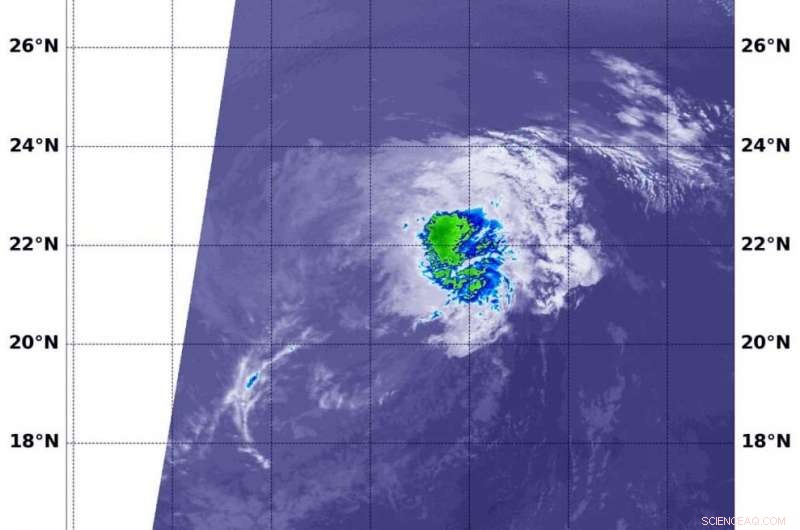 NASA Detects Wind Shear Shifting Lowell’s Most Intense Storms