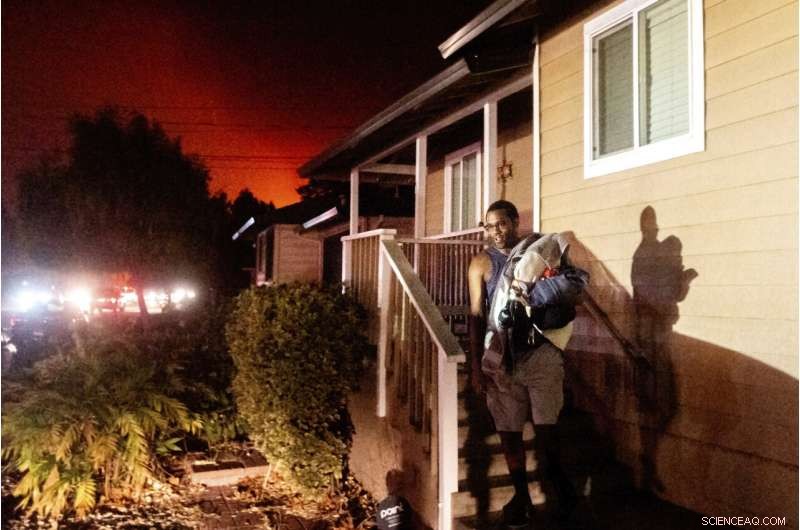 Weakening Winds Provide Critical Relief for Northern California Firefighters