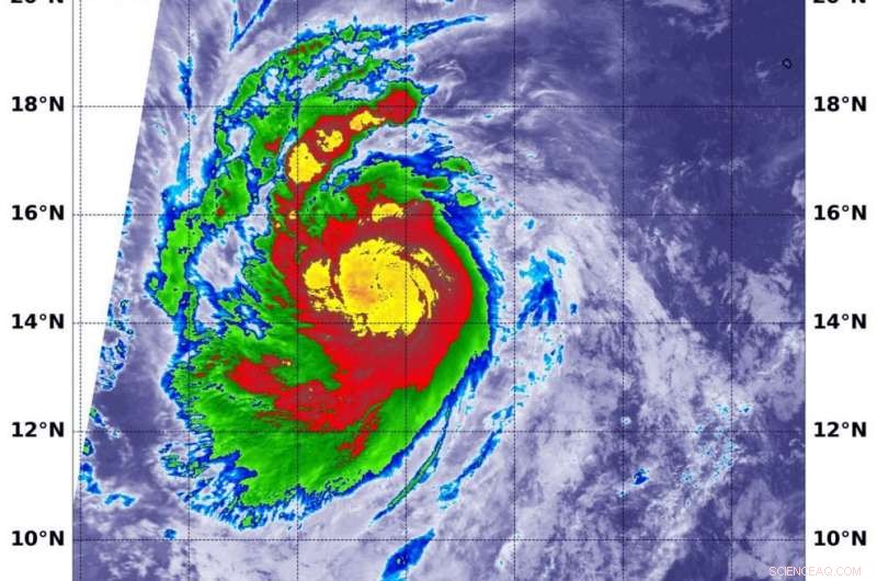 NASA Detects Rapid Intensification of Hurricane Marie
