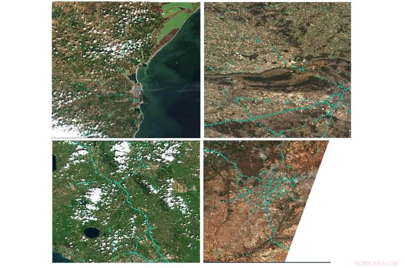 Using Space Data to Track Trucks and Monitor Trade