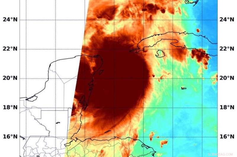 NASA Probes Hurricane Delta’s Water Vapor Levels Using Aqua Satellite