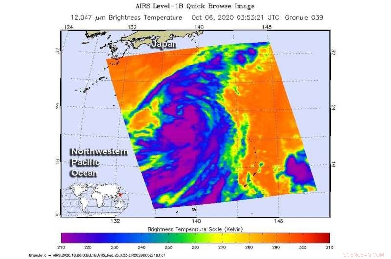 NASA Infrared Images Reveal Chan-hom s Rapid Organization and Consolidation