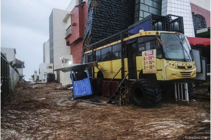 Hurricane Delta Brings Turbulence to Gulf Coast After Devastating Storm in Mexico