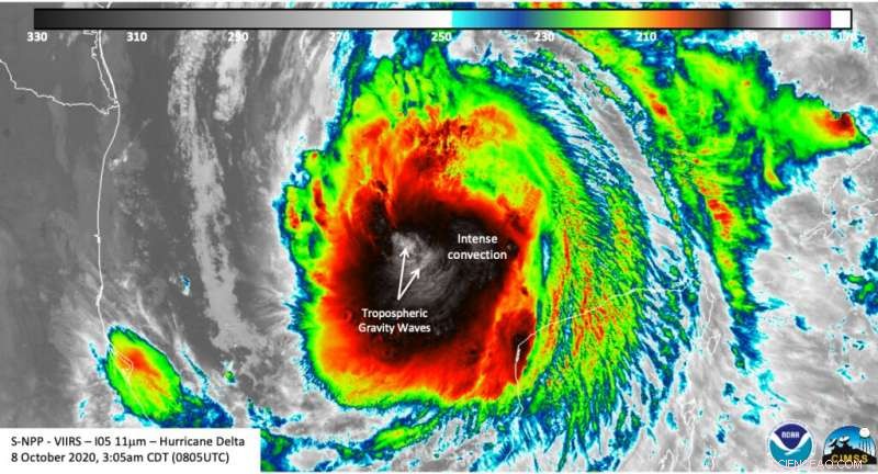 NASA Analyzes Hurricane Delta s Early Morning Structure