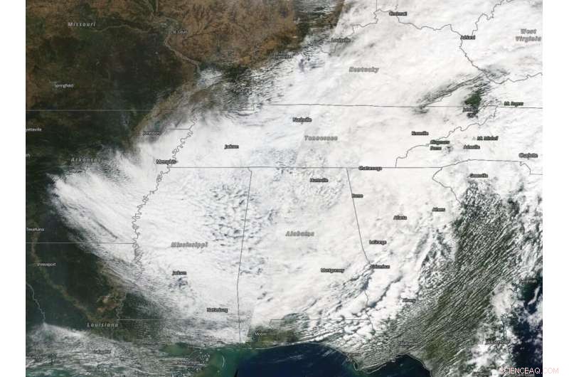 NASA Animation Shows the Dissipation of Tropical Storm Delta