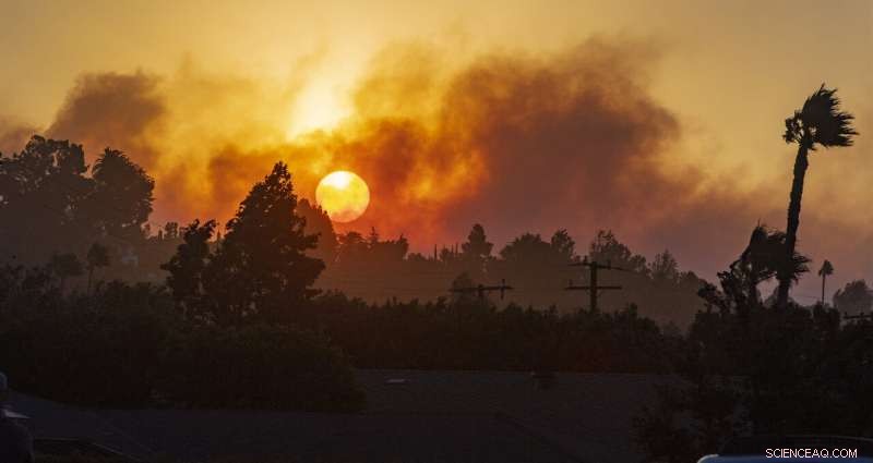 70,000 Residents Evacuated as Southern California Wildfire Escalates
