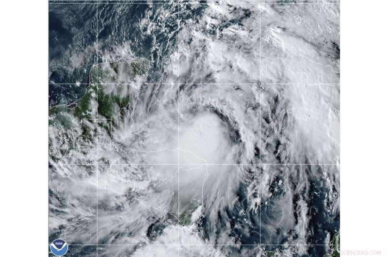 Tropical Storm Zeta Strengthens to Hurricane, Targets Gulf Coast