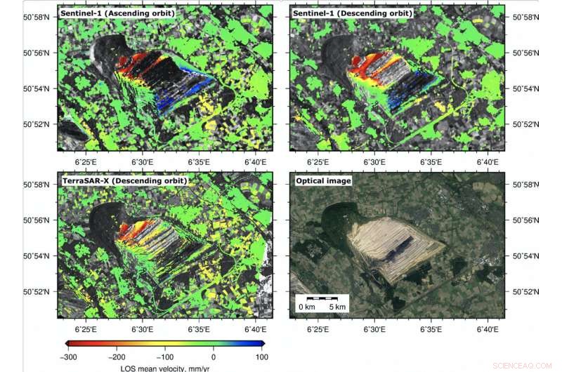 Enhanced Monitoring of Open-Cast Mines Using SAR Satellite Data