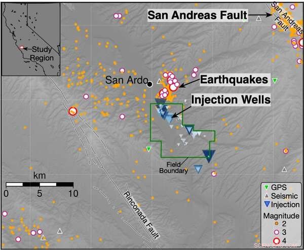 Oil Field Operations Near San Andreas Fault Linked to Seismic Activity in California