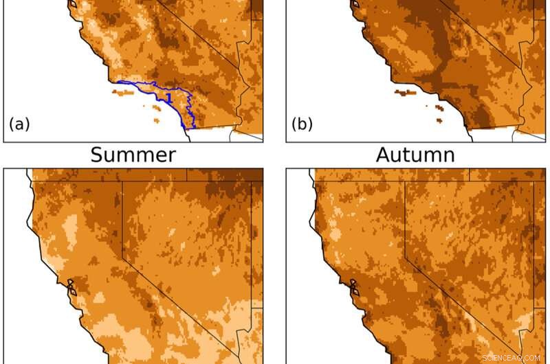 Climate Change Intensifies Fire Danger and Drought Threat in Nevada & California
