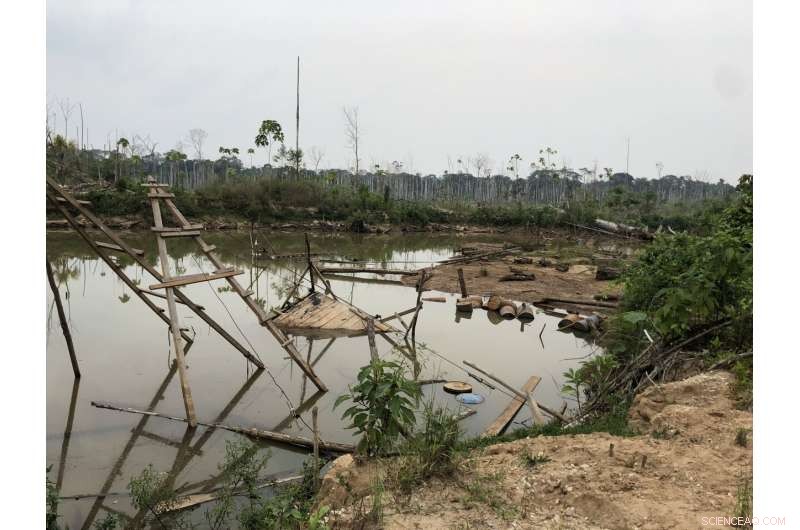 Abandoned Mine Ponds Heighten Mercury Exposure Risks in Peru s Amazon