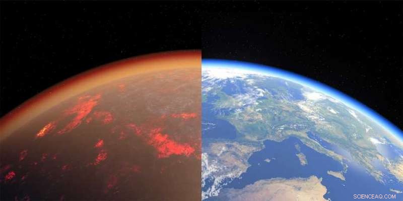 Early Earth: Venus-Like Atmosphere Revealed by New Research