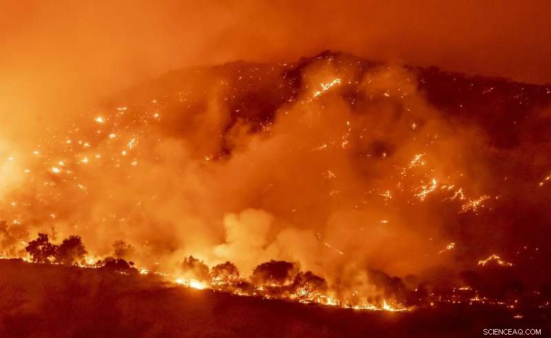Strong Winds Fuel Wildfire Spread in California Canyons; Residents Evacuate