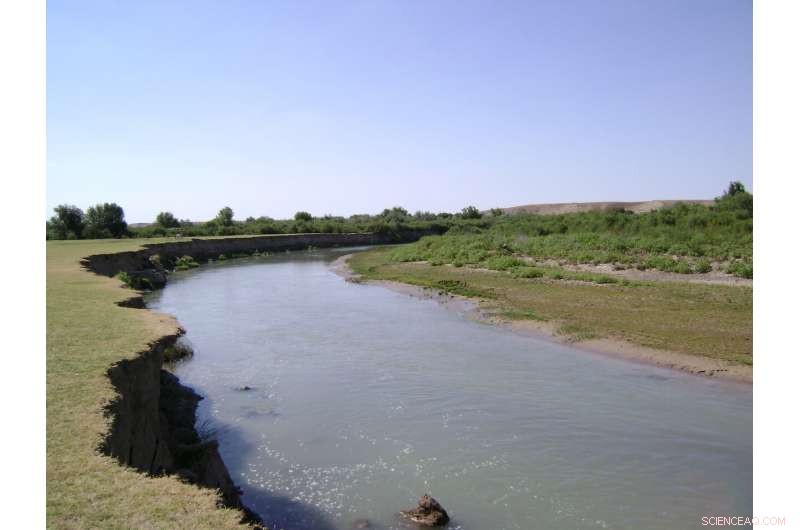 Ancient River Sediments Reveal Climate Change, Not Mongol Invasion, as the Primary Factor in Transoxania s Decline