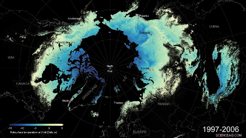 Long-Term Permafrost Record Reveals Accelerating Arctic Thaw