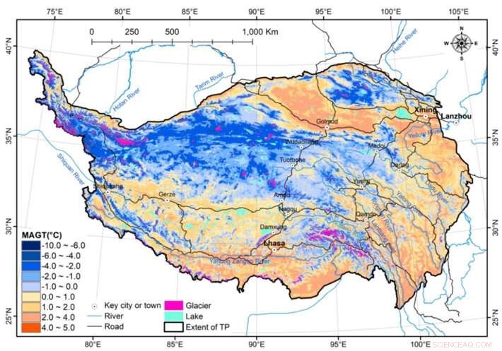 Updated Permafrost Thermal Stability Map Enhances Understanding of Tibetan Plateau Conditions