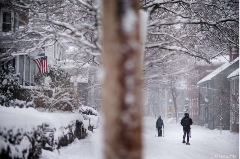 Massive Snowstorm Covers Northeast, Shutting Down Communities
