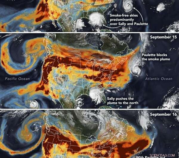 How Wildfire Smoke Evolution Affects Downwind Air Quality
