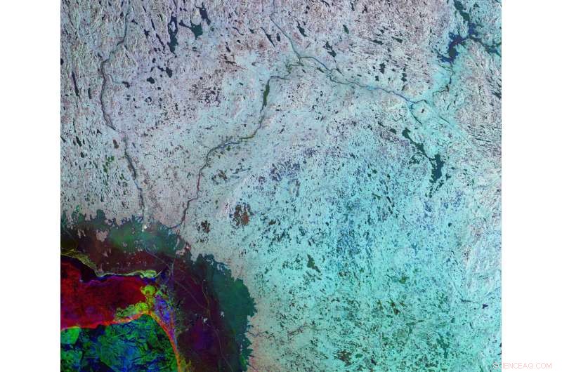 Copernicus Sentinel‑1 Captures High‑Resolution Image of Rovaniemi, Lapland from Orbit