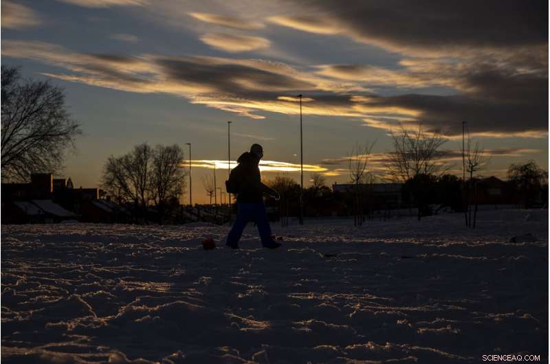 Spain Ramps Up Snow Clearing After Storm Filomena