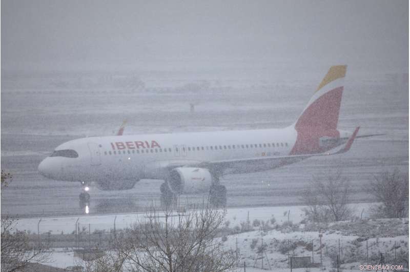 Record Snowstorm Claims Four Lives, Halts Major Spanish Regions
