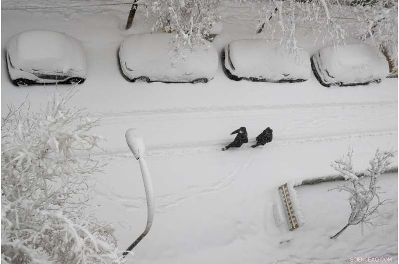 Record Snowstorm Claims Four Lives, Halts Major Spanish Regions