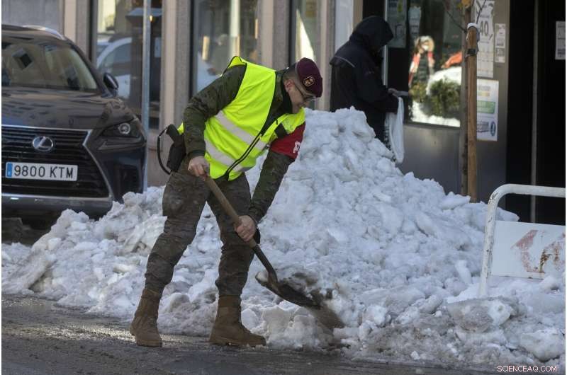 Historic Cold Snap Lowers Spanish Temperatures to 20-Year Low