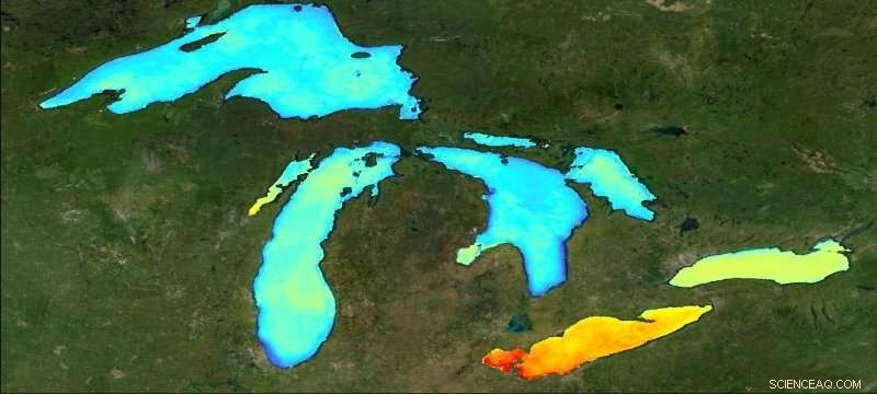 Largest Lakes Reveal Climate Change Trends: 16 Years of Remote Sensing Insights