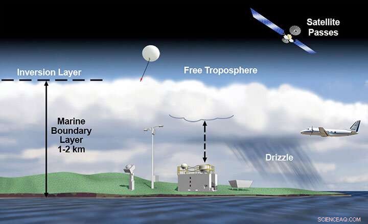 Trace Gases Over Open Ocean Generate Tiny Particles That Seed Cloud Formation