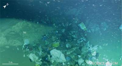 Turbidity Currents Accumulate Deep‑Sea Plastic in Northwest South China Sea