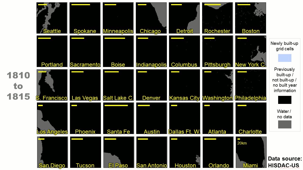 New Study Reveals How U.S. Cities Are Evolving