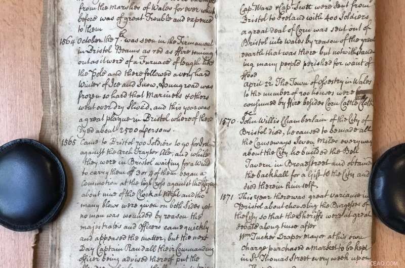 Transcribed 17th-Century Chronicle Reveals Extreme Weather Events Shaping Bristol 400 Years Ago