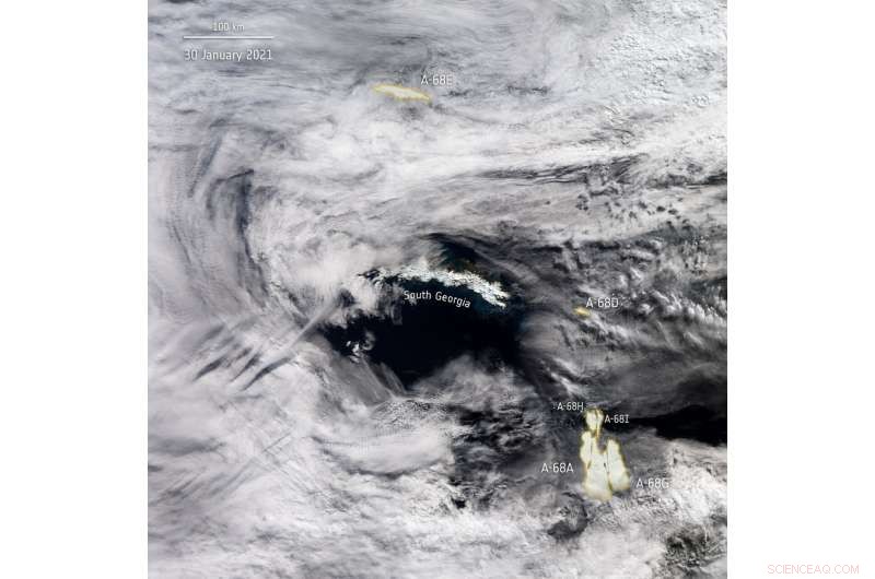 A‑68A Iceberg: Is Its Demise Near?