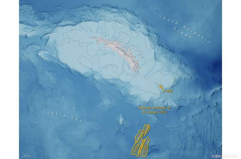 A‑68A Iceberg: Is Its Demise Near?