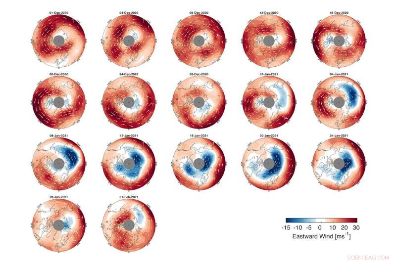 ESA s Aeolus Satellite Illuminates Polar Vortex Dynamics