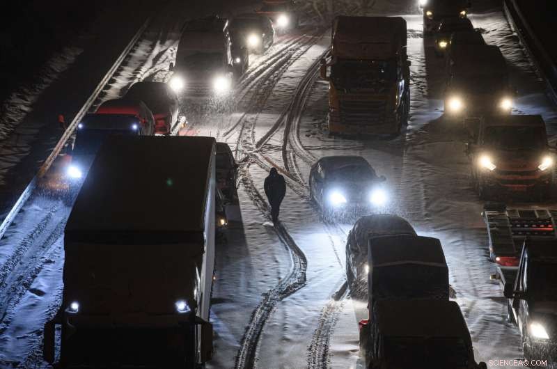 Heavy Snow and Ice Cause Major Transport Disruptions Across Central and Northern Europe