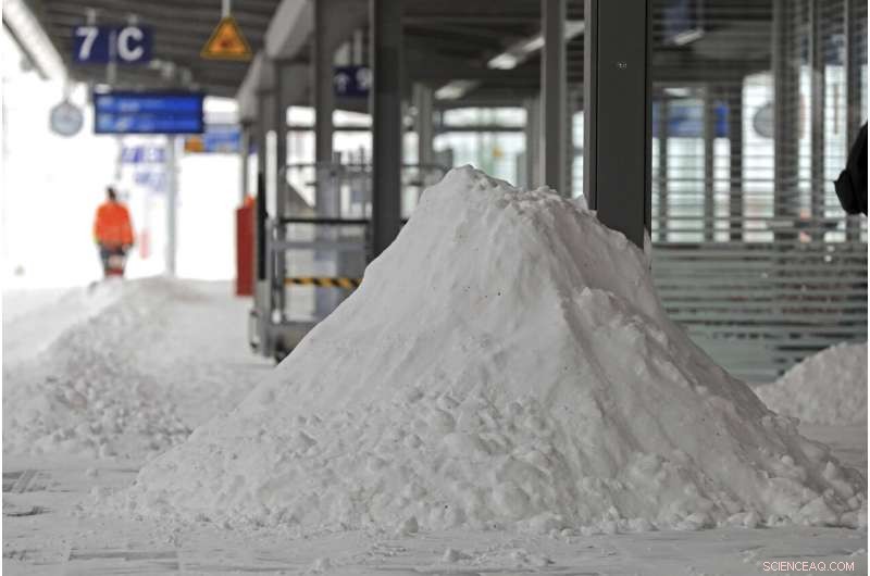 Germany Hit by Heavy Snowstorm, Travel Disruptions Intensify